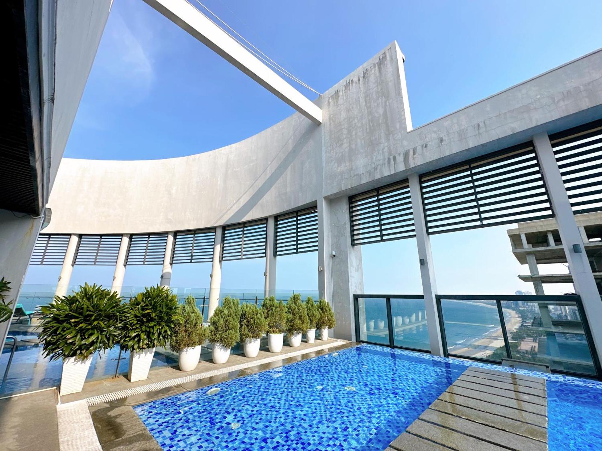 Luxury Apt Opposite Mykhe Beach Ντα Νανγκ Εξωτερικό φωτογραφία